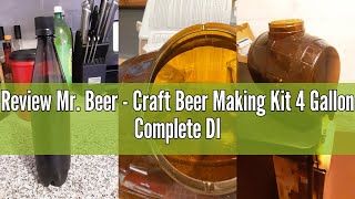 Review Mr. Beer - Craft Beer Making Kit 4 Gallon Complete DIY Home Brew Set Everything Included, Bot