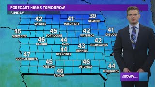 Iowa Weather Forecast: 20s today, 40s tomorrow!