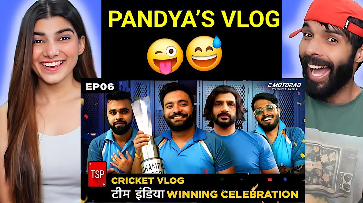 Cricket Vlog E06: Team India Winning Celebration ft. Pratish Mehta, Shivankit Parihar | TSP