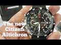 Citizen Eco-Drive Promaster Altichron Altimeter Compass Solar Watch Review BN5058-07E