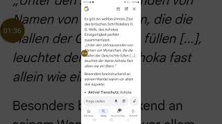 Ashoka vom Kriegsherren zum Buddhisten u. Vegetarier, manchmal können sich auch böse Menschen ändern