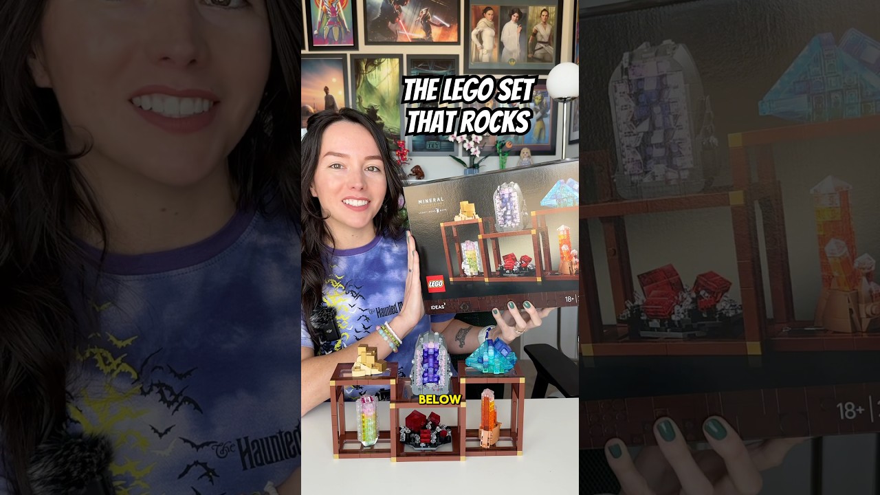 LEGO Ideas Minerals coming October 1! 