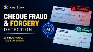 Cheque Fraud & Forgery Detection | AI-Powered Cheque Verification | KlearStack
