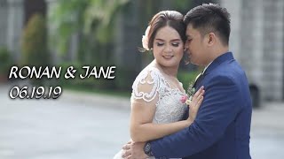 Ronan + Jane: Same Day Edit (SDE) Wedding Video