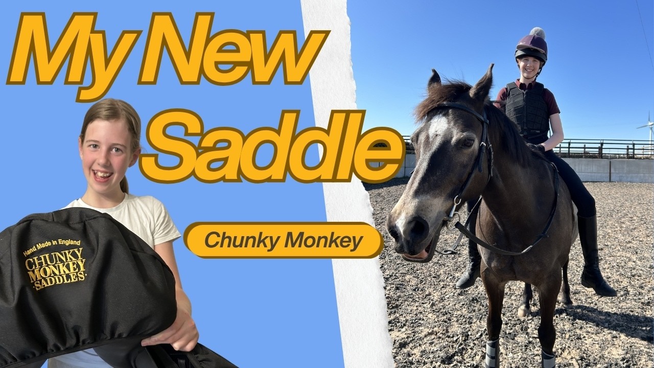 MY NEW SADDLE - FOR MY CHUNKY MONKEY - YouTube
