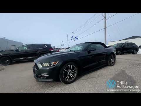 2016 Ford Mustang EcoBoost Premium