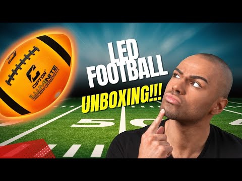 Light Up Football Review: Cipton Sports • LED • Glow Ball