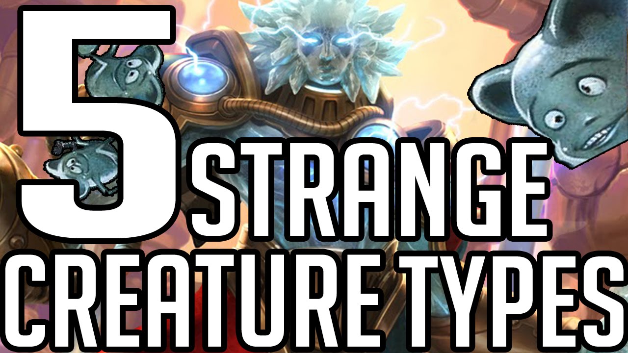 5 Odd Creature Types in Magic: The Gathering