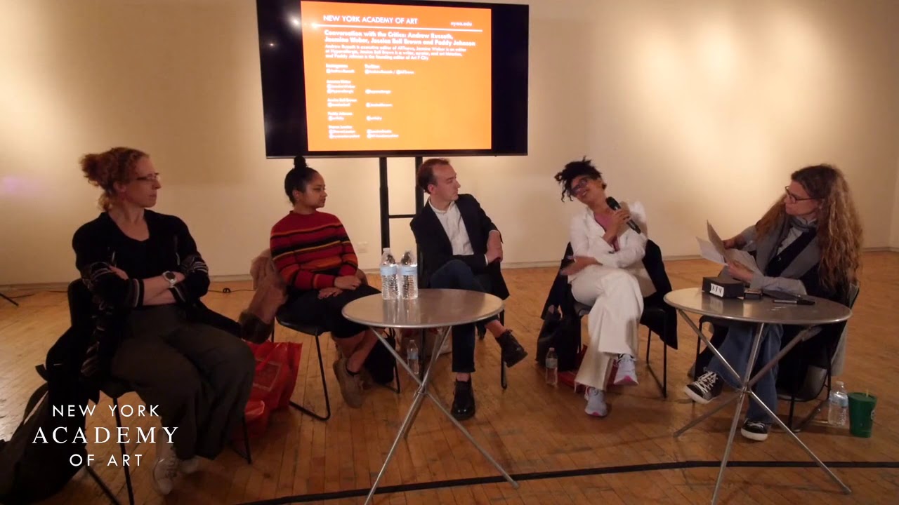 Conversation with the Critics: Paddy Johnson, Jasmine Weber, Andrew Russeth and Jessica Bell Brown