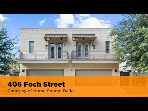 406 Foch Street, Fort Worth, TX home video tour