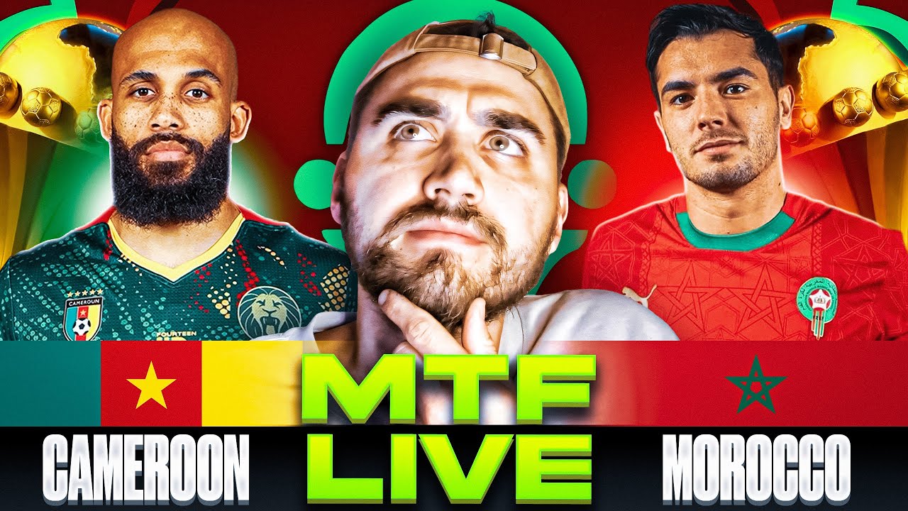 Cameroon vs Morocco Live Watchalong | AFCON 2025