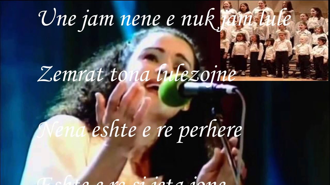 Ema Qazimi dhe Kori i Fëmijve - Unë Jam Nënë e Nuk Jam Flutur / Muzika: Aleksander Vezuli (Official)