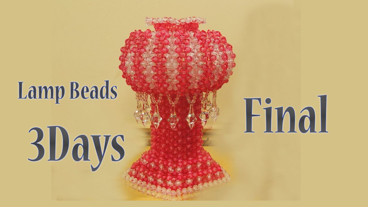 How to make Lamp beads Craft gift Part End || Crystal Bead