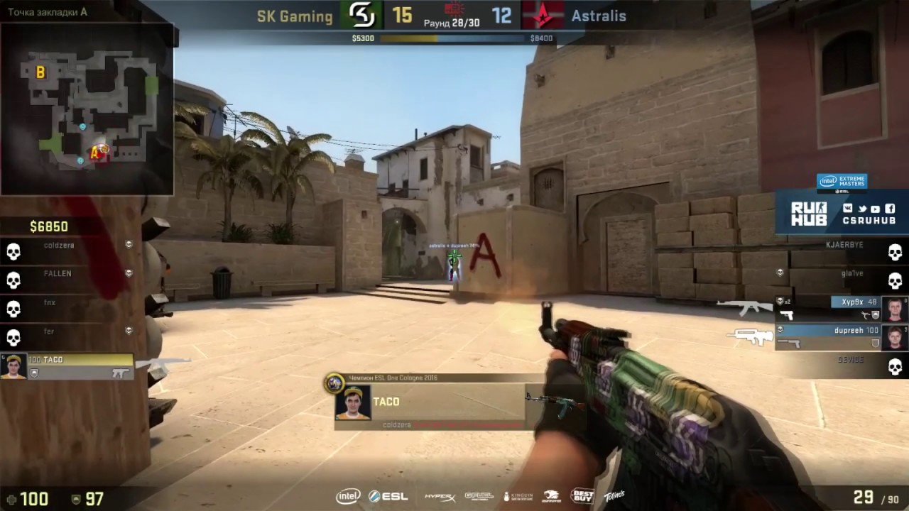 taco clutch 1x2 | SK vs Astralis | IEM Oakland 2016