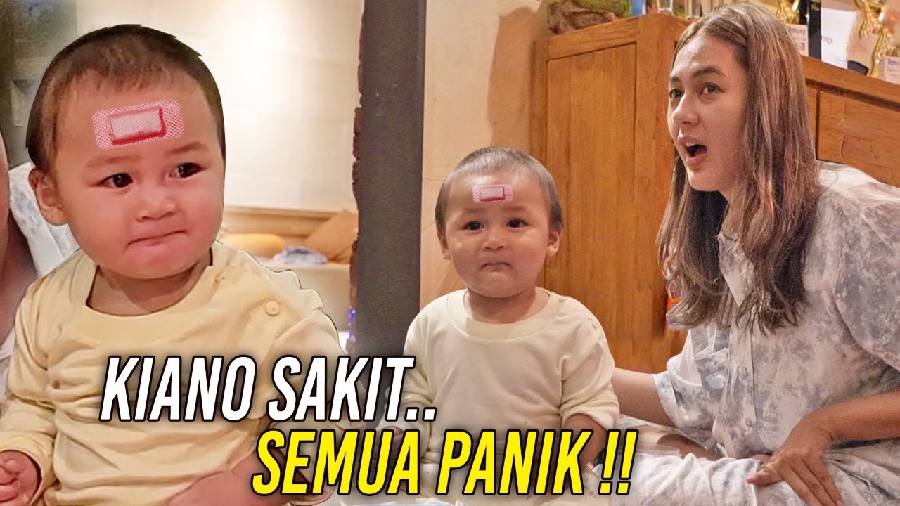 BENERAN KIANO SAKIT LAGI❓KATA ORANG, KALAU MAU TAMBAH PINTER ,BADAN ANAK SUKA AGAK PANAS ..