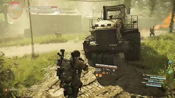 Extracting contaminated gear from Dark zone.