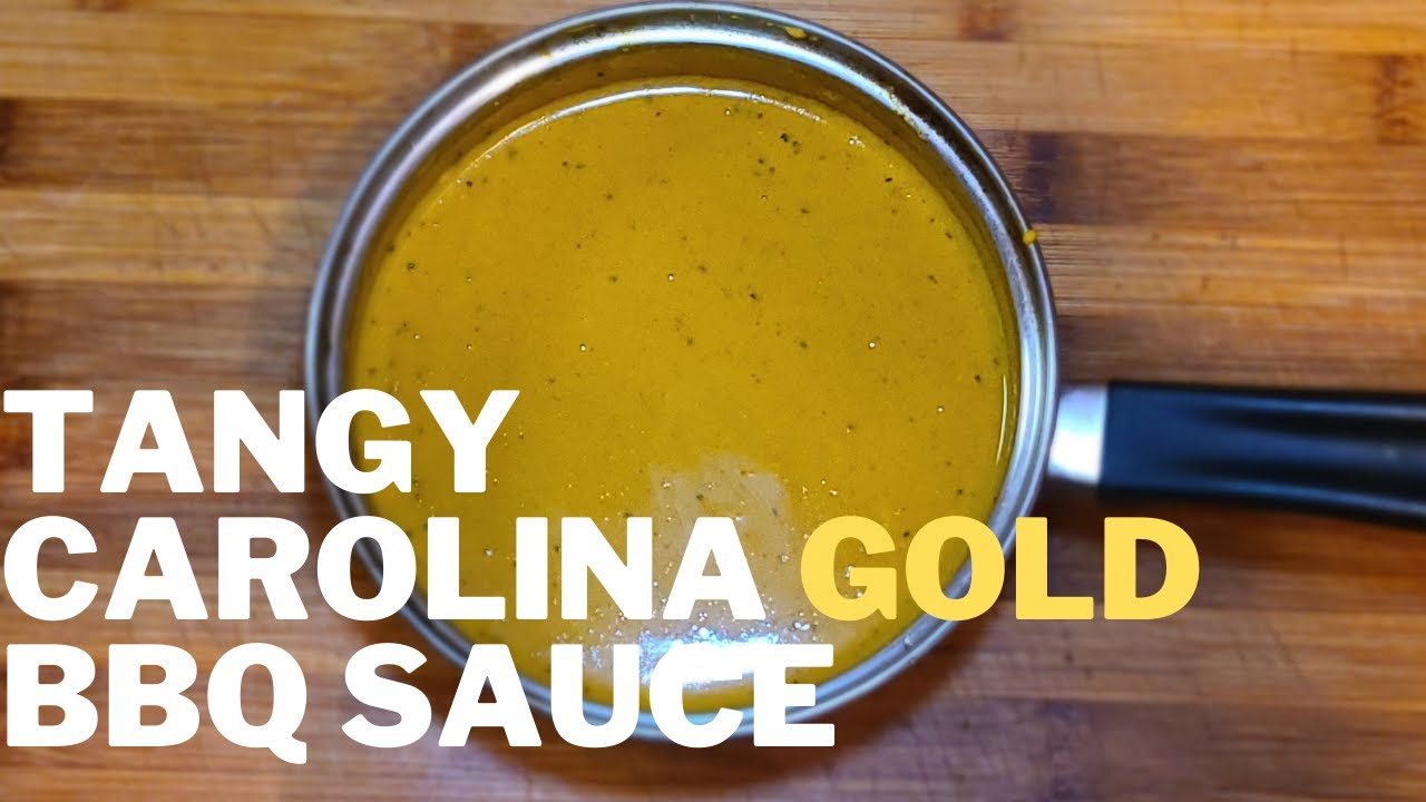 How to Make BBQ Sauce I Easy Recipe to make Carolina Gold BBQ Sauce