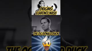 Origins: The OG Donald Duck voice😯 #shorts #donaldduck #disney #clarencenash