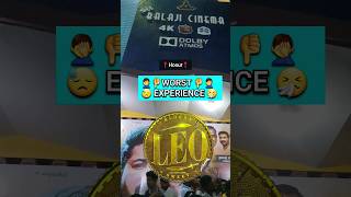 Leo worst experience 👎🤦‍♂️ #shorts #leo