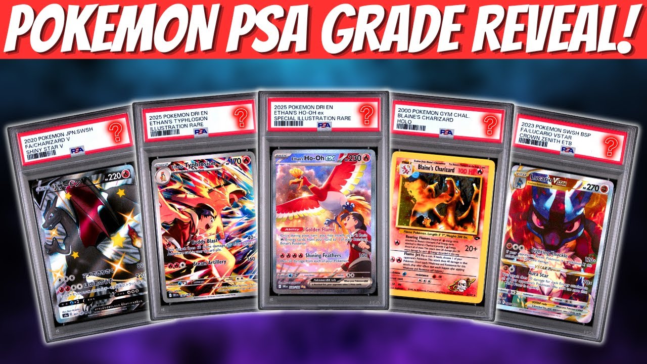 Я оценил свои карточки с покемонами с помощью PSA! (Спойлер: всё прошло хорошо)