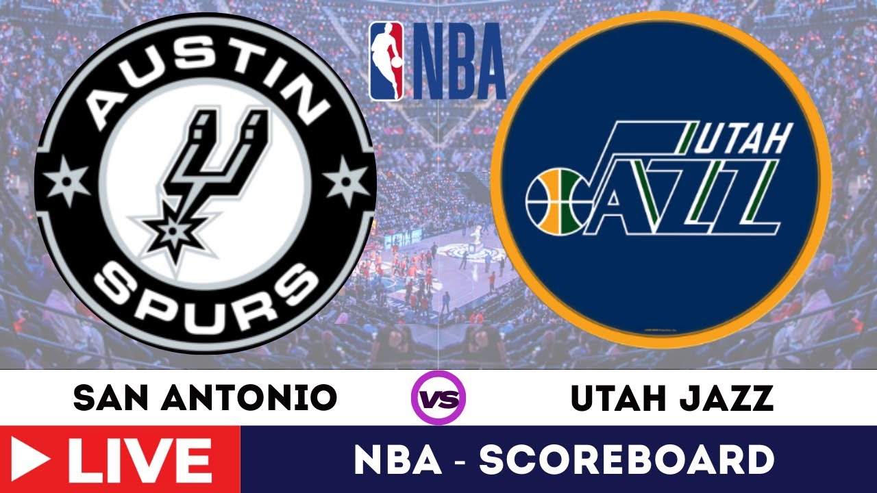 🔴Live : San Antonio Spurs vs Utah Jazz | NBA 2026 | NBA Live Scoreboard