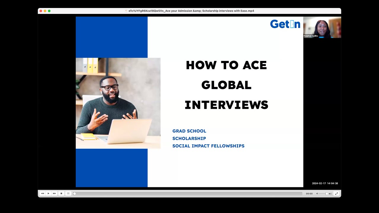 Ace your Admission & Scholarship Interviews with Ease 2024