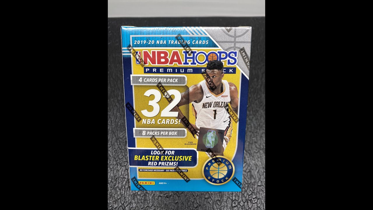 2020 NBA HOOPS PREMIUM STOCK BLASTER BOX RETAIL