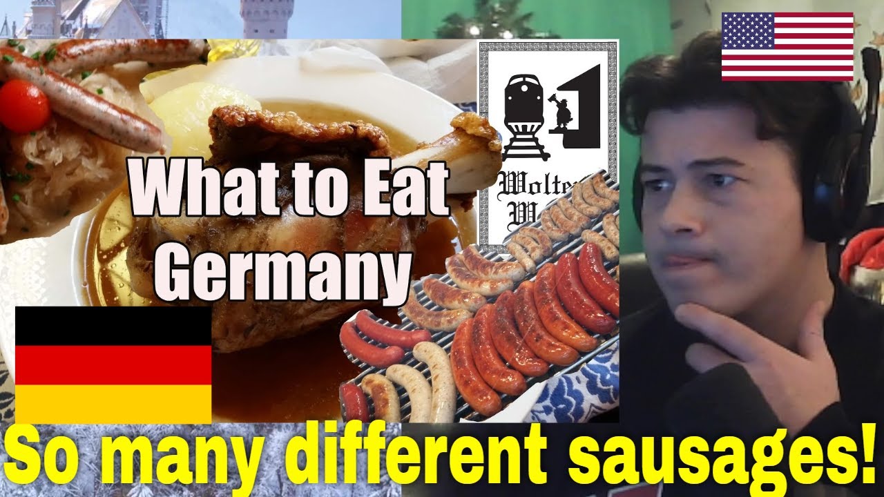 American Reacts German Food & What You Should Eat in Germany YouTube