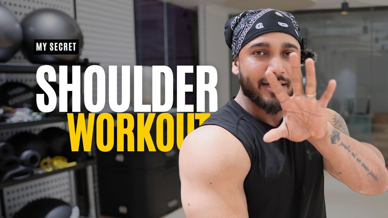 Shoulder Gains START HERE – My Secret Workout!  