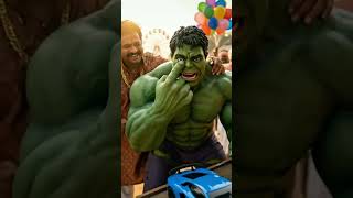 Hulk apni ma ke liye roti. banane ke liye tava mele se laya #hulk #hulkaurmaa #hulkmela #mela #ai