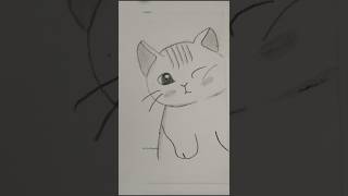 cute cat drawing ideas 😺🐈#short #easy #viral #artbymuqadas