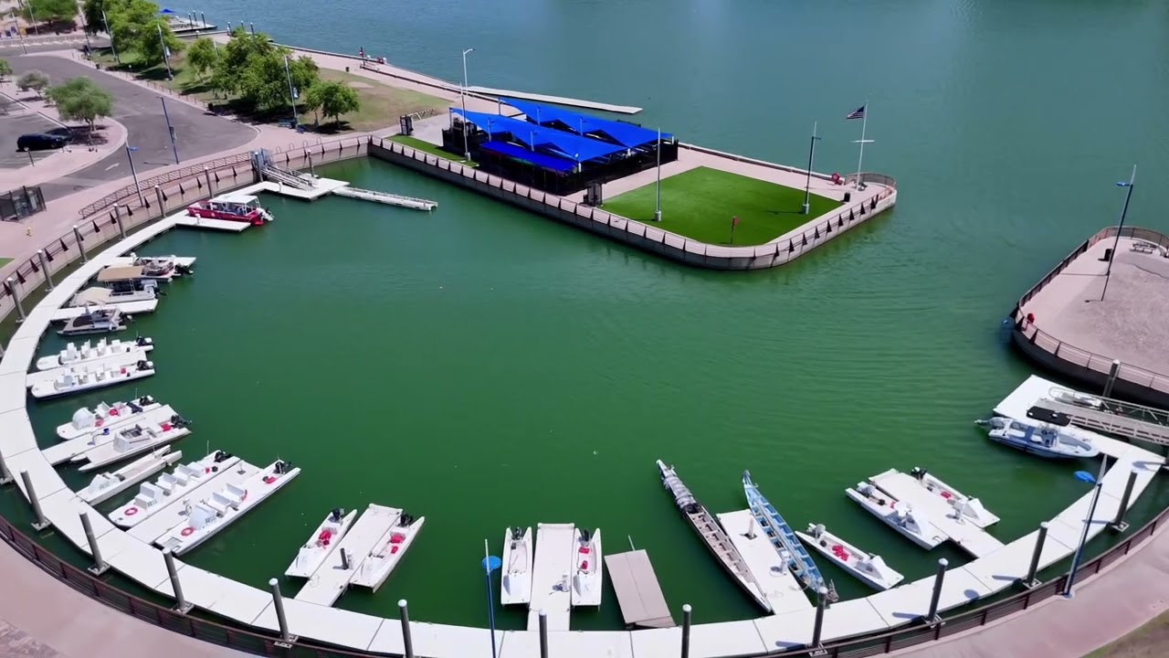Tempe Arts Center by drone