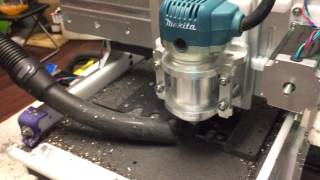 Dry machining steel with DIY CNC mill