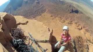 Castleton Tower guided rock climbing, Kor-Ingalls, Windgate Adventures, Moab, Utah