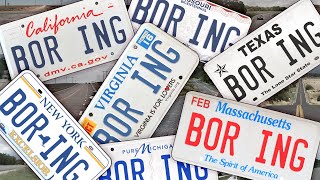 Roasting Every State License Plate