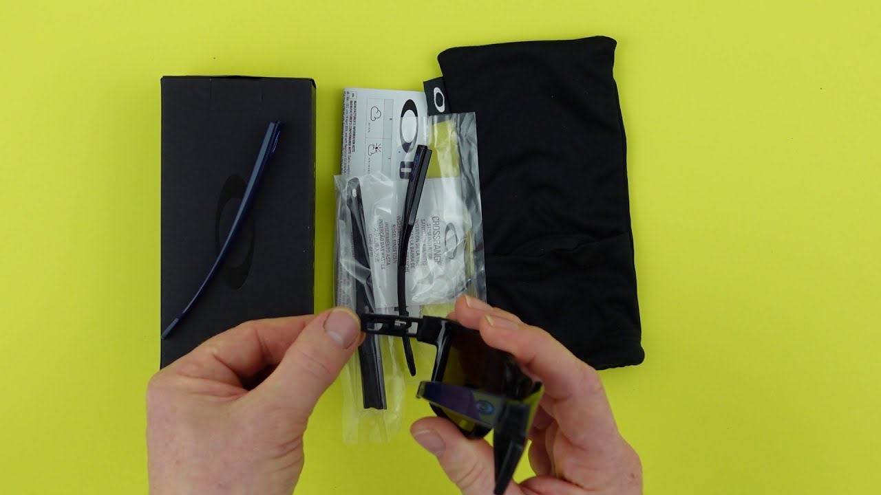 Unboxing of Oakley Crossrange Sunglasses