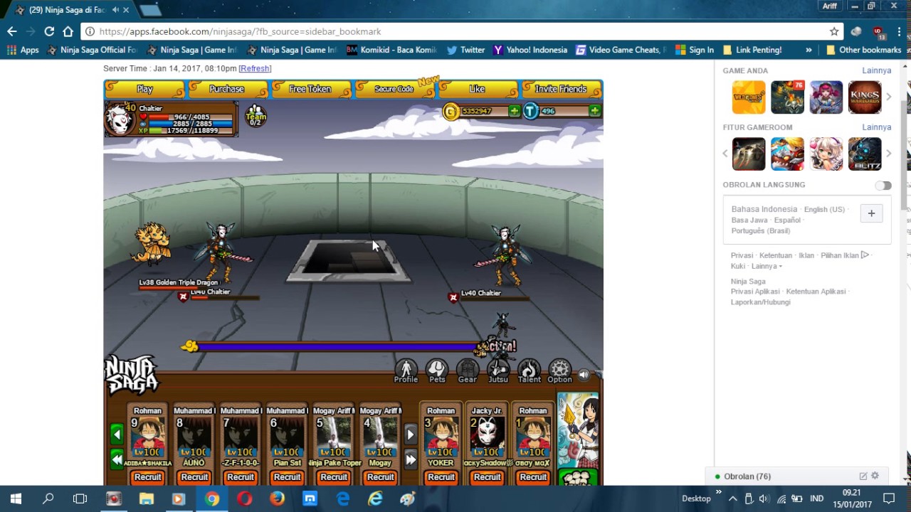 Jounin Exam All Stages - Ninja Saga 2017