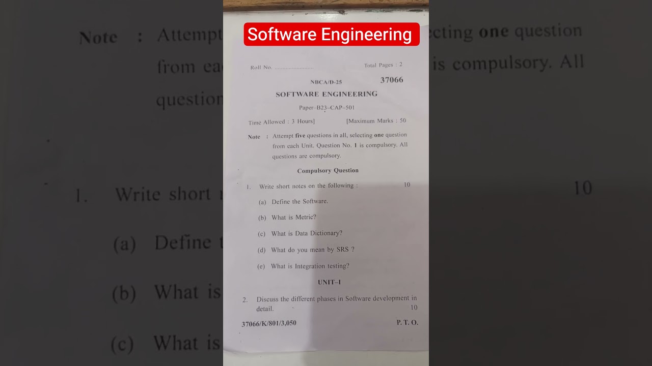 Software Engineering 