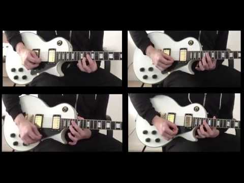 It's A Hard Life Guitar Harmony Solo - QueenBrian May Cover