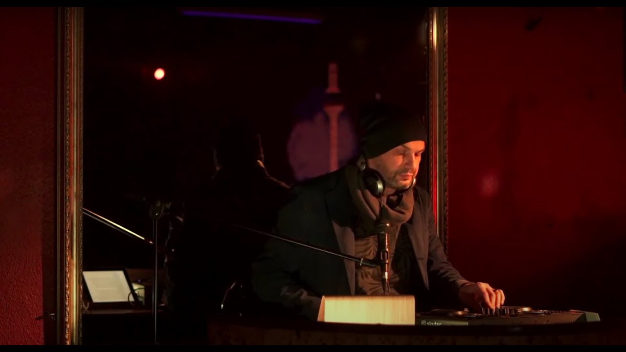 DJ Tim Jugla live set «Mузыка и слова» at "Tornis un kastes" closed exhibition opening.