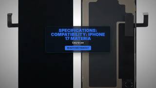 Screen For iPhone 17 Soft OLED 120hz