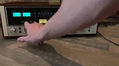 Sansui 9090DB Sound Test