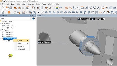 PolyWorks: Coordinate System Creation - Tool Dial In