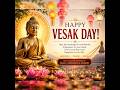 A Very Blessed Vesak Day Wishes ✨ Spreading Peace, Compassion & Unity 🙏