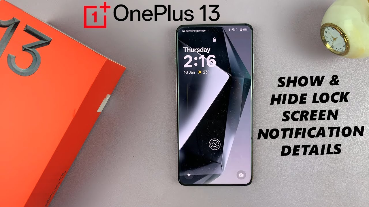 How To Show / Hide Notification Contents On Lock Screen Of OnePlus 13