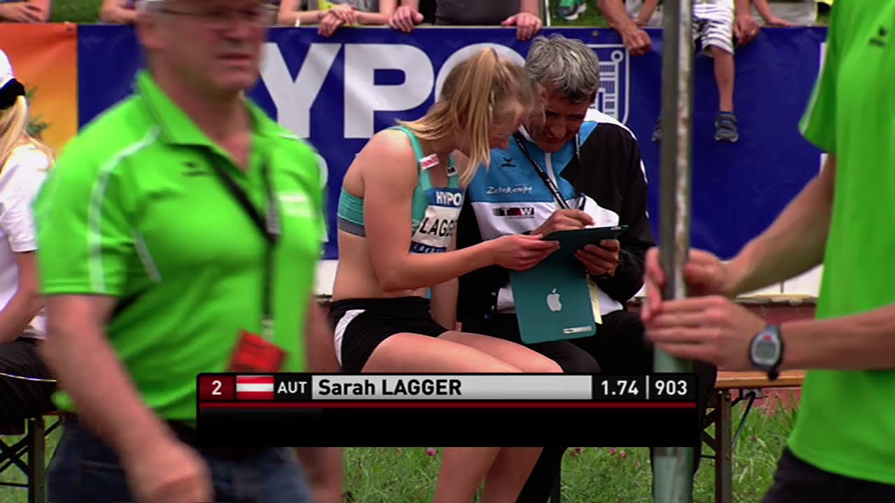 Hypo Meeting Götzis 2016 - Siebenkampf - Hochsprung Sarah Lagger