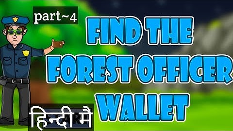 FIND THE FOREST OFFICER WALLET fullwalkthrough @escapeking #Games2JollyAll in One Games #Games2Jolly