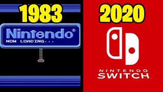 The Evolution Of Nintendo Console Start Up Screens (1983-2020)