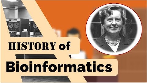 A Brief History of Bioinformatics!