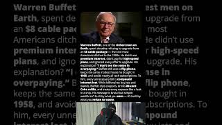 Warren Buffett, One Of The Richest Men On Earth